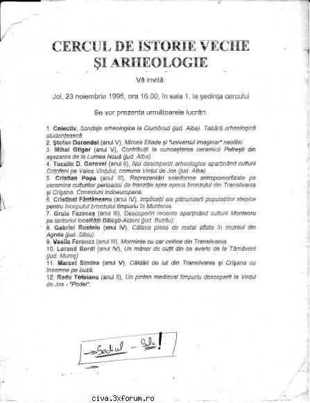 23.11.1995 arhiva sedintelor c.i.v.a. 1995