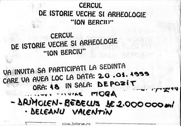 20.01.1999 arhiva sedintelor c.i.v.a. 1999